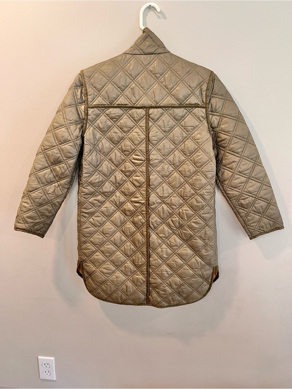 Veronica Beard Inigo Quilted Coat Fall Jacket Size XS - Picture 7 of 8
